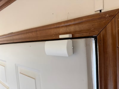 Entry sensing fitted at a Durango doorway