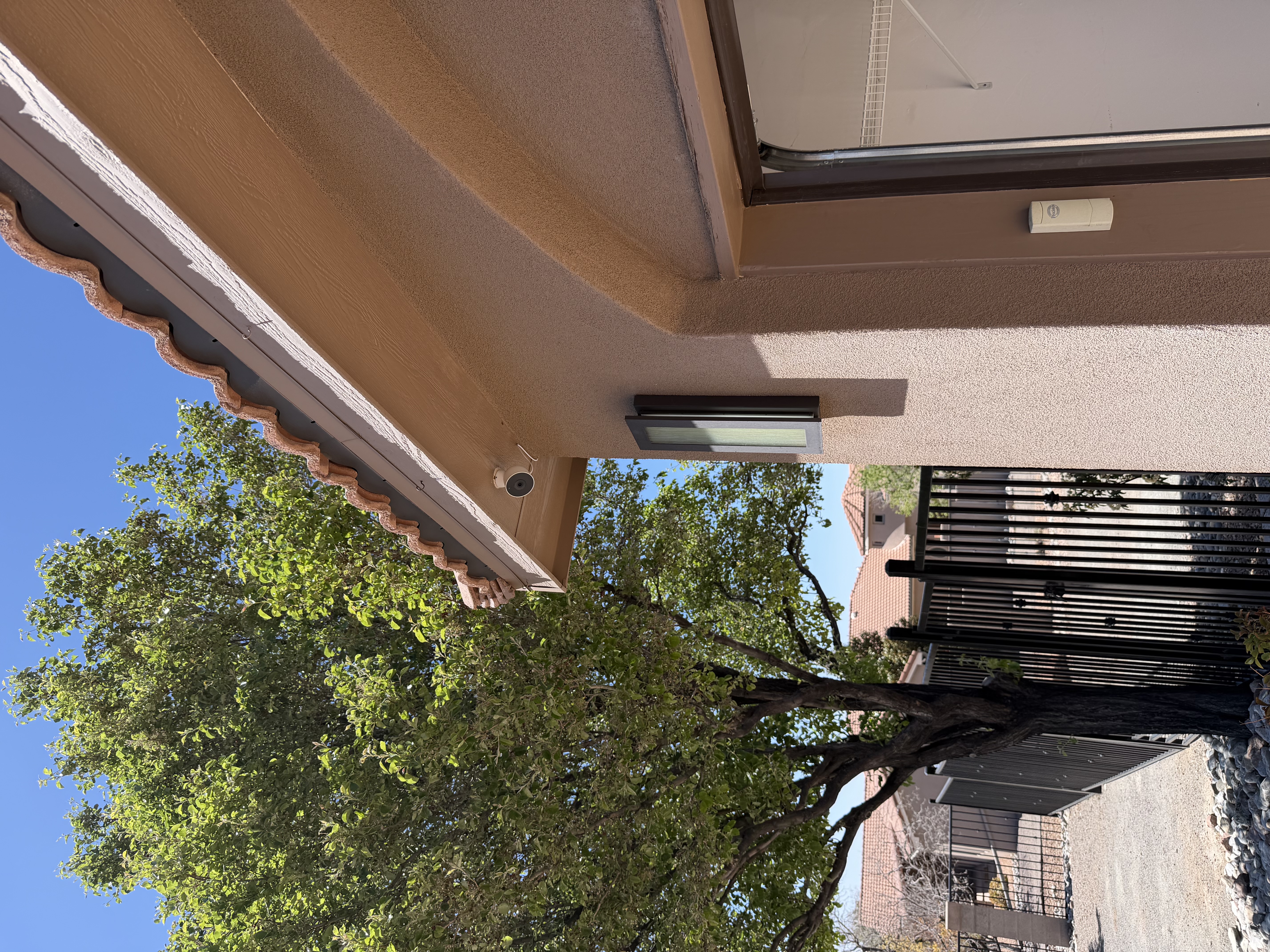 Outdoor camera installation